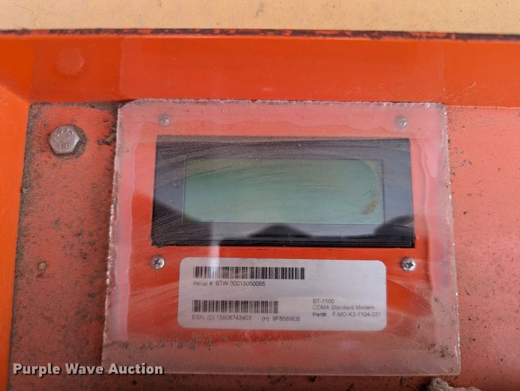 image for item LM9973 Daktronics  message board trailer