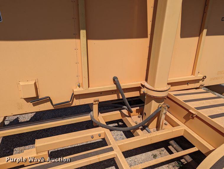 image for item LM9973 Daktronics  message board trailer