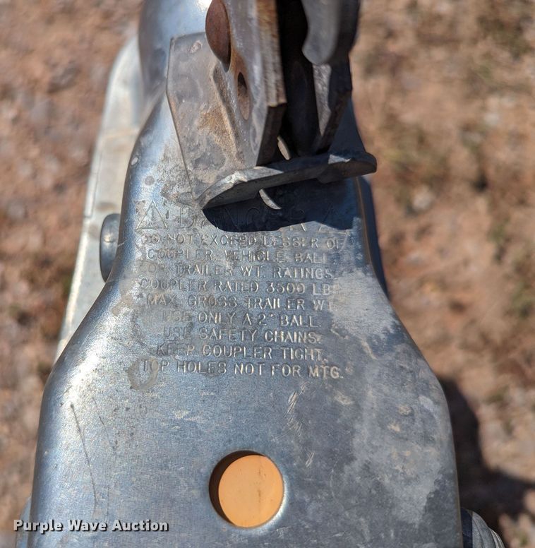 image for item LM9973 Daktronics  message board trailer