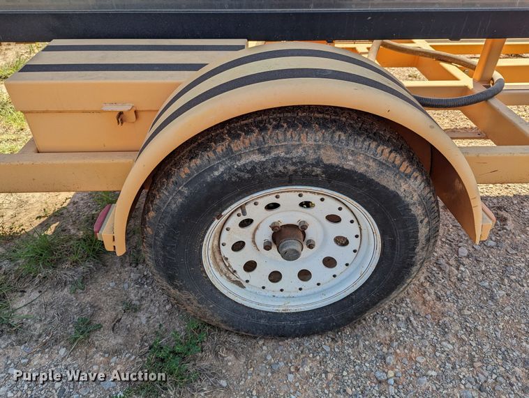 image for item LM9973 Daktronics  message board trailer