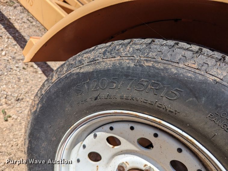 image for item LM9973 Daktronics  message board trailer