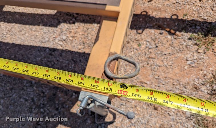 image for item LM9973 Daktronics  message board trailer