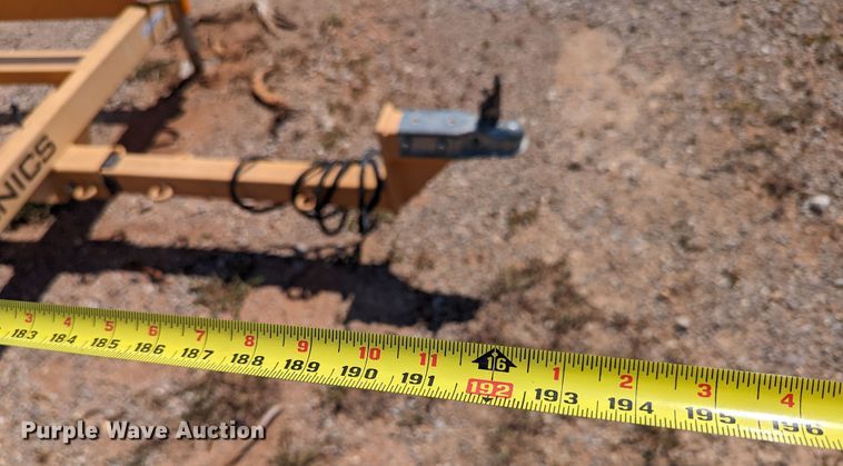 image for item LM9973 Daktronics  message board trailer