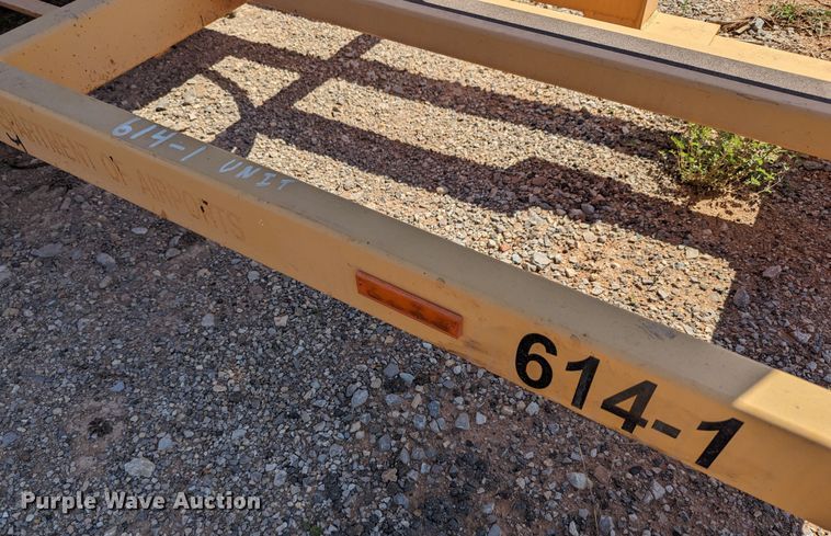 image for item LM9973 Daktronics  message board trailer