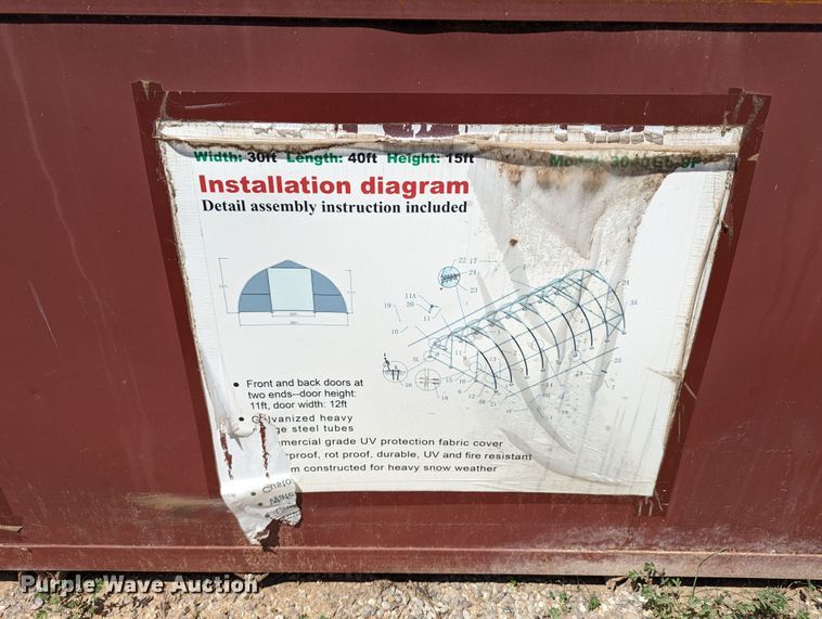 image for item LM9974 Storage building