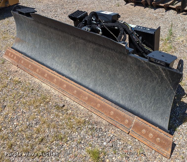 image for item LM9977 Caterpillar  92"W skid steer dozer blade