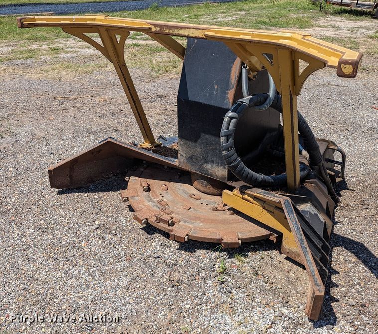 image for item LM9979 AFE SS EXT  60"W skid steer forestry disc mulcher