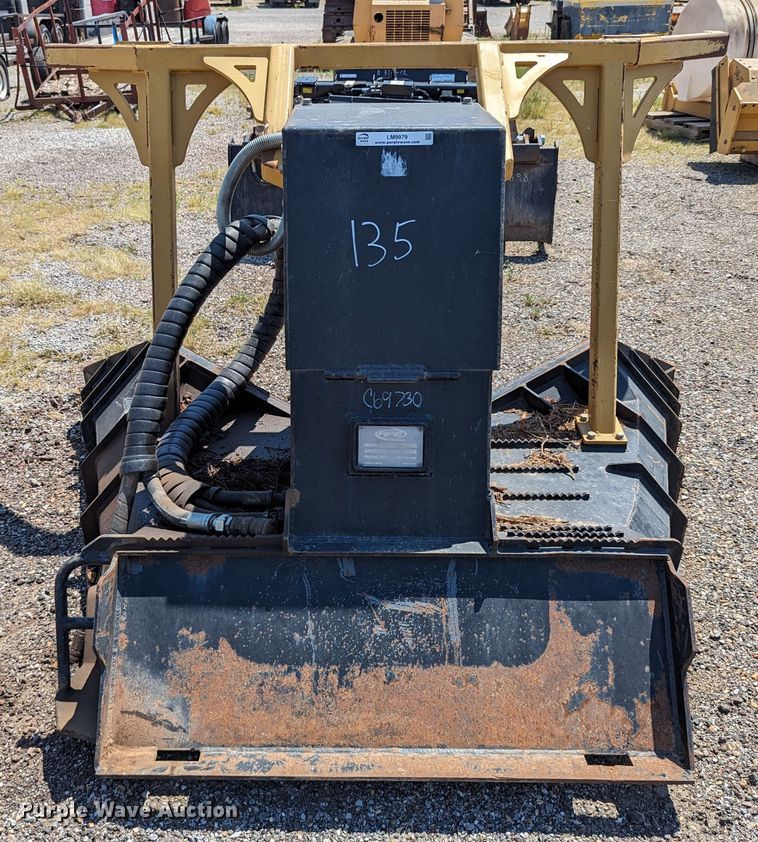 image for item LM9979 AFE SS EXT  60"W skid steer forestry disc mulcher