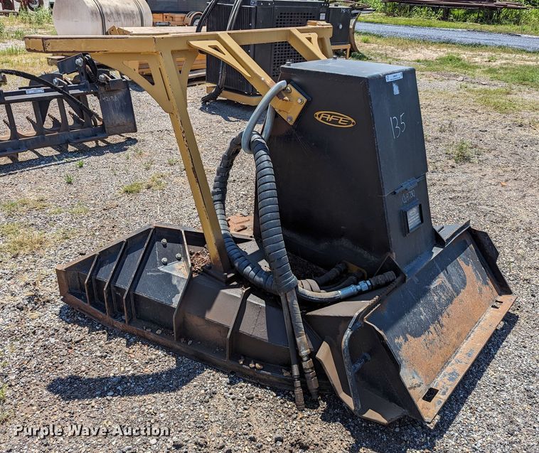 image for item LM9979 AFE SS EXT  60"W skid steer forestry disc mulcher