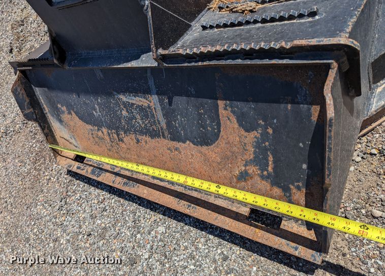 image for item LM9979 AFE SS EXT  60"W skid steer forestry disc mulcher