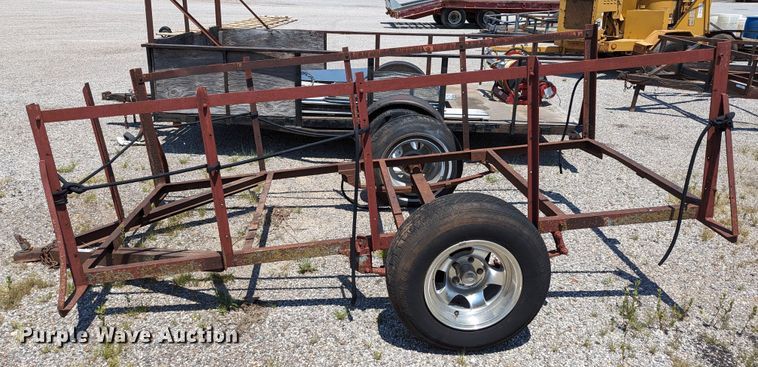 image for item LM9981 Shop built  trailer