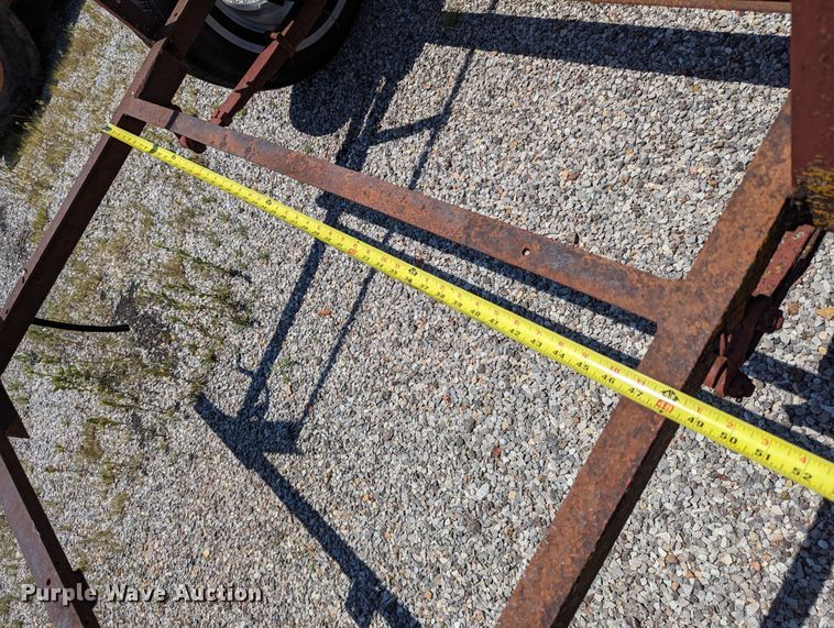 image for item LM9981 Shop built  trailer