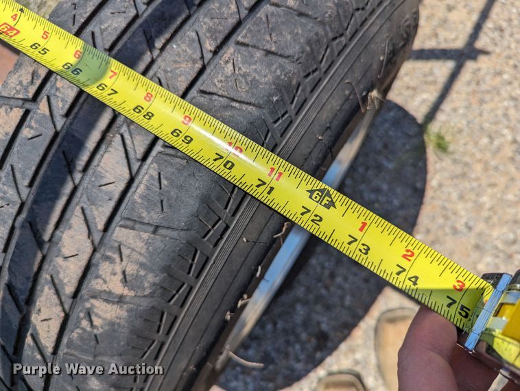 image for item LM9981 Shop built  trailer