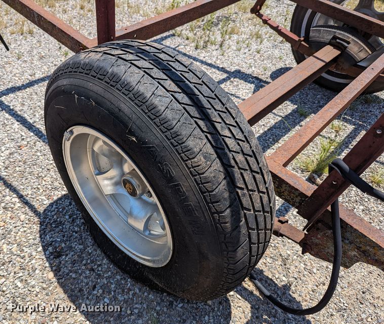 image for item LM9981 Shop built  trailer