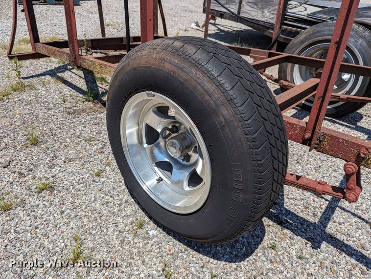 image for item LM9981 Shop built  trailer