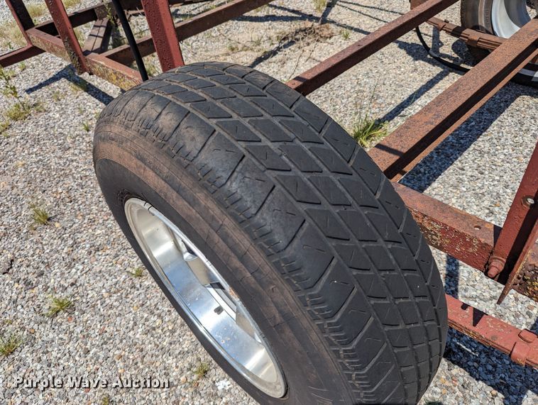 image for item LM9981 Shop built  trailer