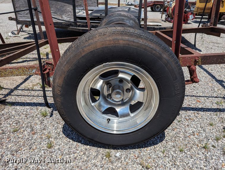 image for item LM9981 Shop built  trailer