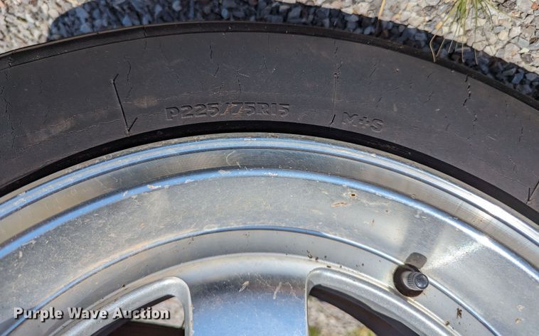 image for item LM9981 Shop built  trailer