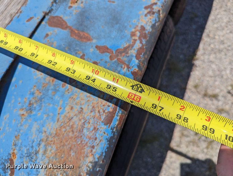 image for item LM9983 Shop built  utility trailer