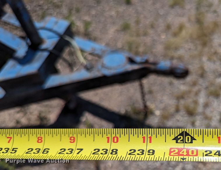 image for item LM9983 Shop built  utility trailer