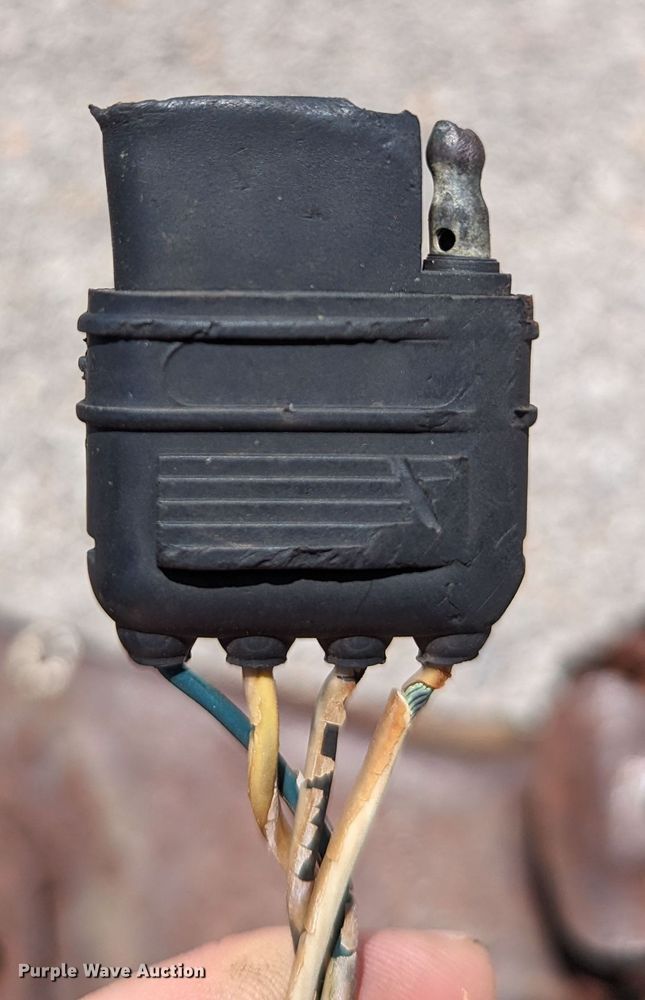 image for item LM9984 Shop built  utility trailer