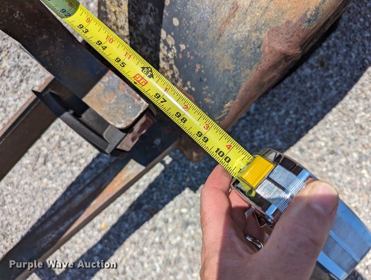 image for item LM9984 Shop built  utility trailer