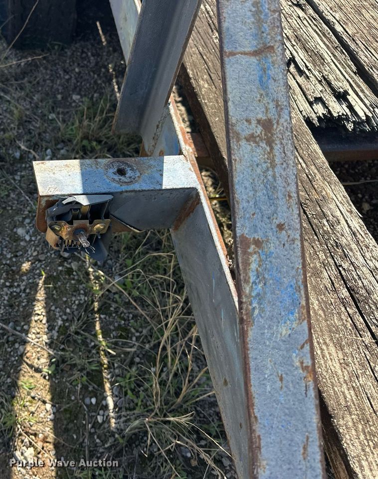 image for item LM9985 Shop built  utility trailer