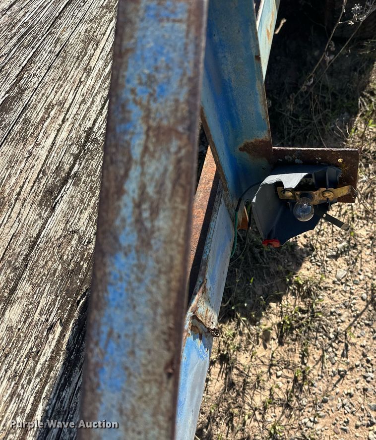 image for item LM9985 Shop built  utility trailer