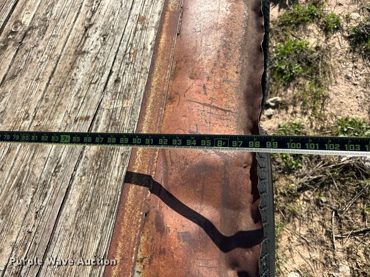 image for item LM9985 Shop built  utility trailer