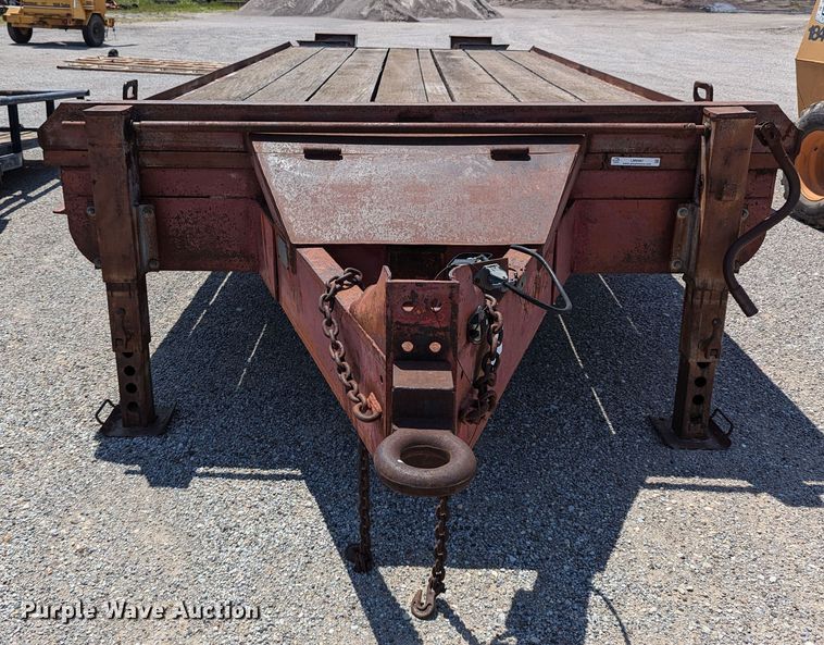 image for item LM9987 1981 Belshe  equipment trailer