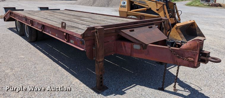 image for item LM9987 1981 Belshe  equipment trailer