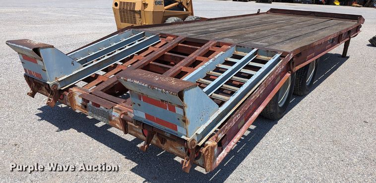 image for item LM9987 1981 Belshe  equipment trailer