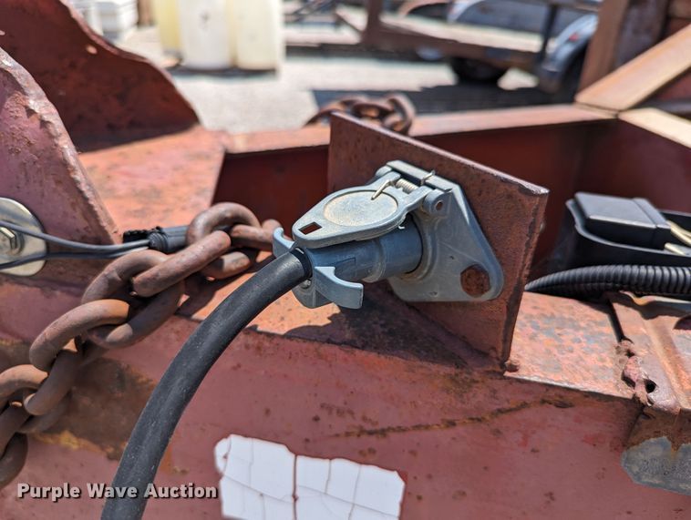 image for item LM9987 1981 Belshe  equipment trailer