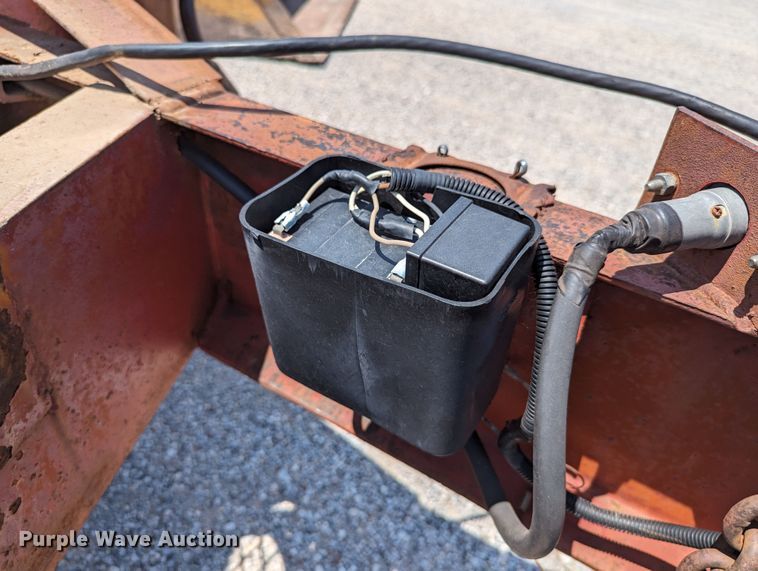 image for item LM9987 1981 Belshe  equipment trailer