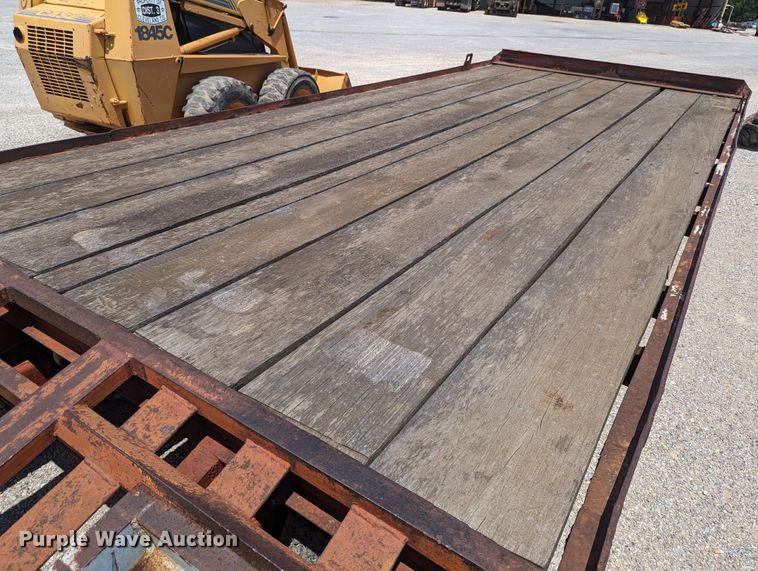 image for item LM9987 1981 Belshe  equipment trailer