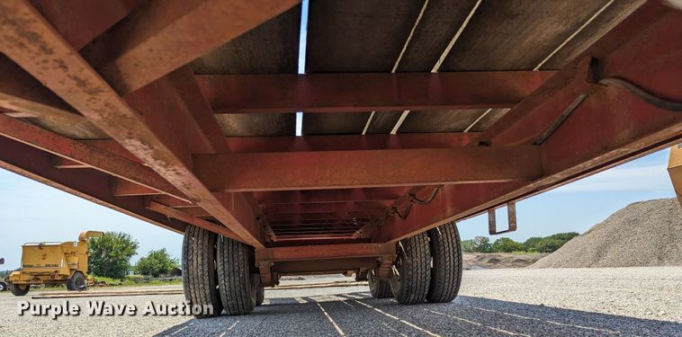 image for item LM9987 1981 Belshe  equipment trailer