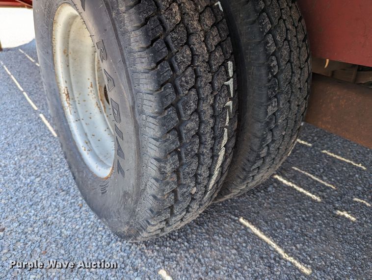 image for item LM9987 1981 Belshe  equipment trailer