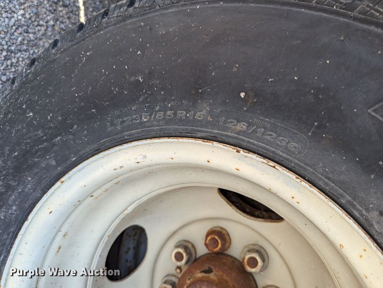 image for item LM9987 1981 Belshe  equipment trailer