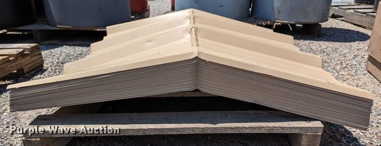 image for item LM9997 Approximately (35) metal ridge caps