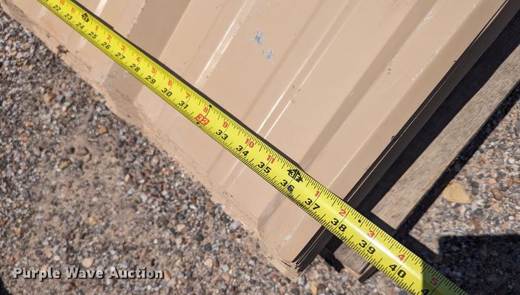 image for item LM9997 Approximately (35) metal ridge caps