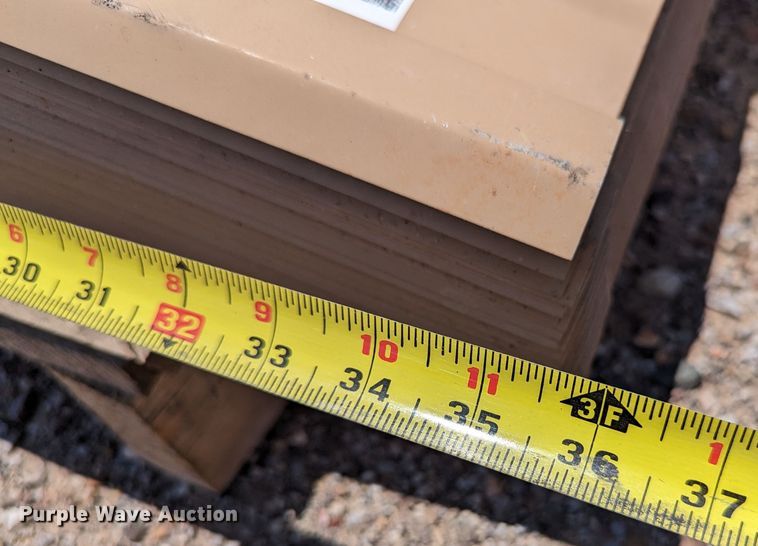 image for item LM9997 Approximately (35) metal ridge caps