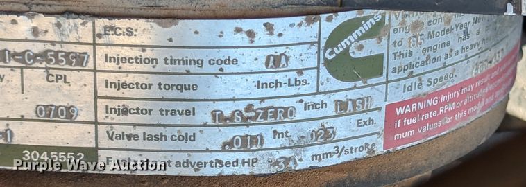 image for item LN9002 1985 Am General M929  dump truck