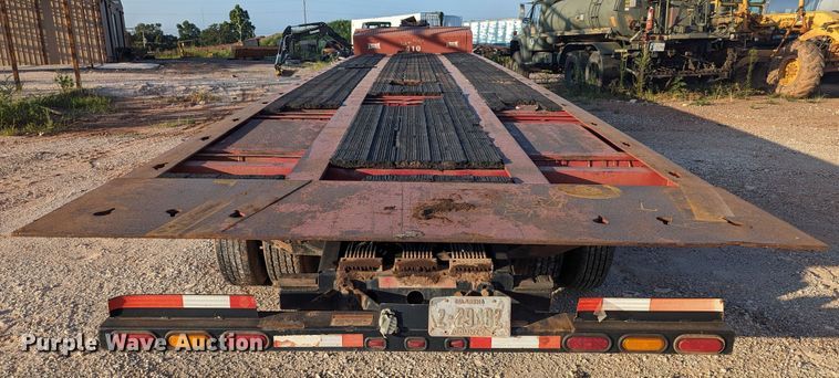 image for item LN9006 2007 Landoll 410-50  tilt deck equipment trailer
