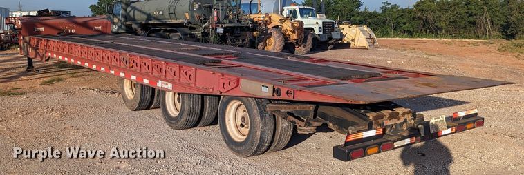 image for item LN9006 2007 Landoll 410-50  tilt deck equipment trailer