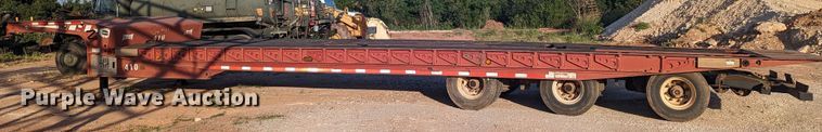 image for item LN9006 2007 Landoll 410-50  tilt deck equipment trailer
