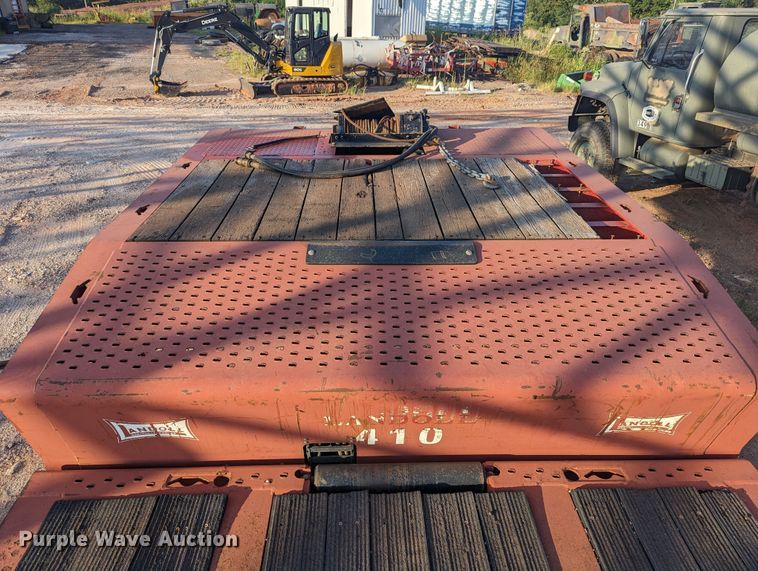 image for item LN9006 2007 Landoll 410-50  tilt deck equipment trailer