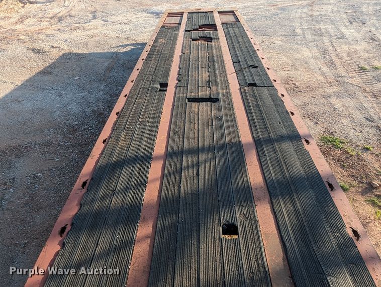 image for item LN9006 2007 Landoll 410-50  tilt deck equipment trailer