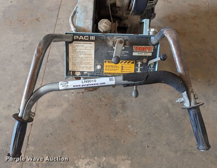 image for item LN9010 Target PAC III  concrete saw