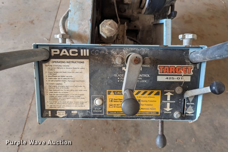 image for item LN9010 Target PAC III  concrete saw