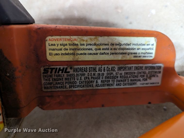 image for item LN9013 Stihl MS290  chainsaw